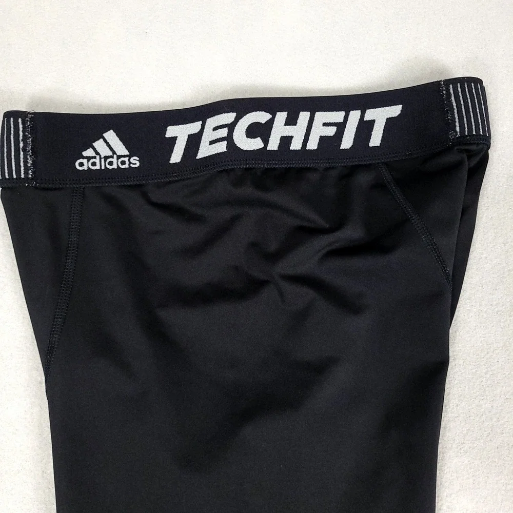 Adidas Tights Mens M Black Compression Climalite Techfit D82125